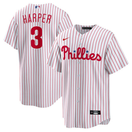 Bryce Harper Philadelphia Phillies Jersey – White, Limited Replica Fan Edition