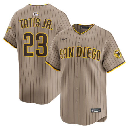 Fernando Tatis Jr. San Diego Padres Jersey – Khaki, Limited Replica Fan Edition