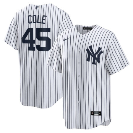 Gerrit Cole New York Yankees Jersey – White, Limited Replica Fan Edition