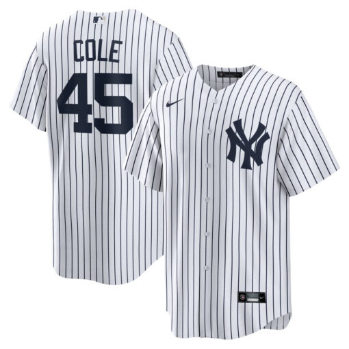 Gerrit Cole New York Yankees Jersey – White, Limited Replica Fan Edition