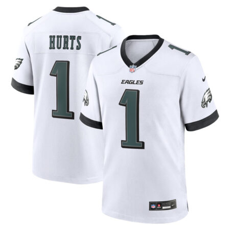 Jalen Hurts Philadelphia Eagles Jersey – White, Limited Replica Fan Edition