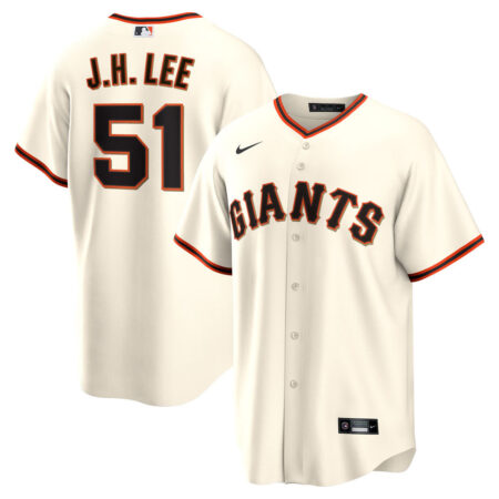 Jung Hoo Lee San Francisco Giants Jersey – Cream, Limited Replica Fan Edition