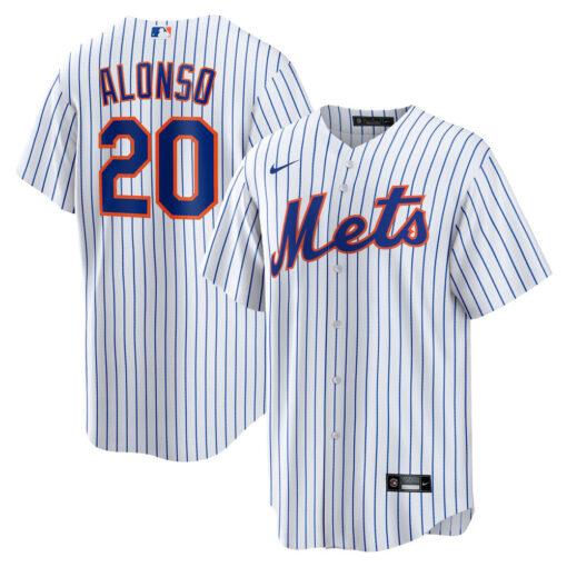 Pete Alonso New York Mets Jersey – White, Limited Replica Fan Edition