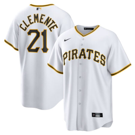 Roberto Clemente Pittsburgh Pirates Jersey – White, Limited Replica Fan Edition