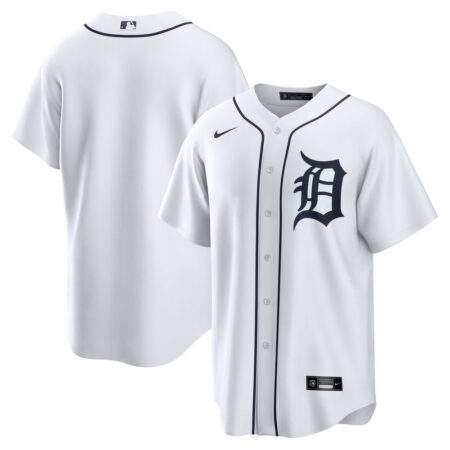 Detroit Tigers Team Jersey – White, Limited Replica Fan Edition