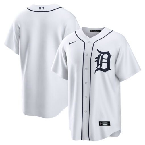 Detroit Tigers Team Jersey – White, Limited Replica Fan Edition