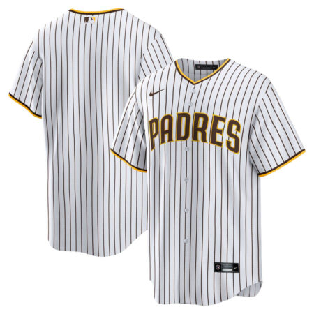 San Diego Padres Team Jersey – White, Limited Replica Fan Edition