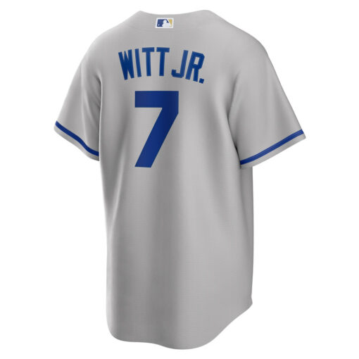 Bobby Witt Jr. Kansas City Royals Jersey – Gray, Limited Replica Fan Edition