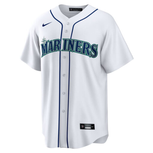 Bryan Woo Seattle Mariners Jersey – White, Limited Replica Fan Edition