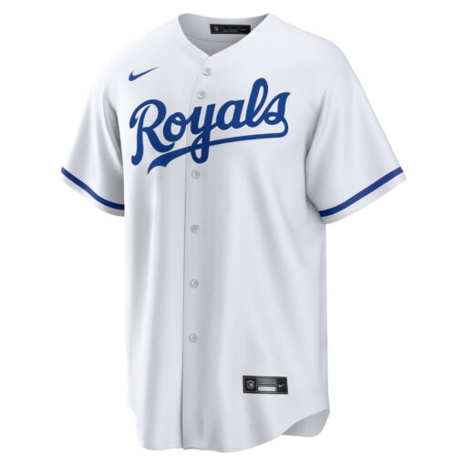 Maikel Garcia Kansas City Royals Jersey – White, Limited Replica Fan Edition