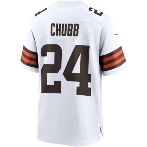 Nick Chubb Cleveland Browns Jersey – White, Limited Replica Fan Edition