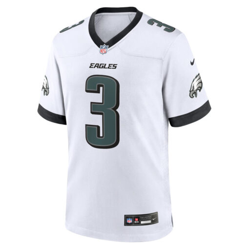 Nolan Smith Philadelphia Eagles Jersey – White, Limited Replica Fan Edition