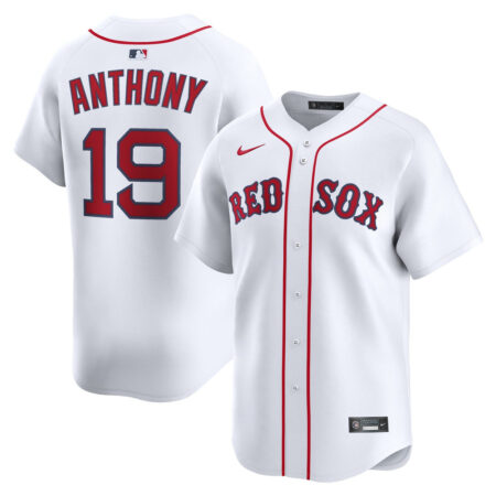 Roman Anthony Boston Red Sox Jersey – White, Limited Replica Fan Edition
