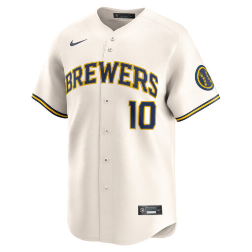 Sal Frelick Milwaukee Brewers Jersey – Cream, Limited Replica Fan Edition