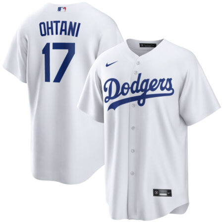 Shohei Ohtani Los Angeles Dodgers Jersey – White, Limited Replica Fan Edition