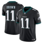 A.J. Brown Philadelphia Eagles Jersey - Black, Limited Replica Fan Edition