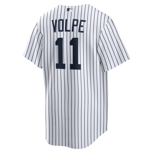 Anthony Volpe New York Yankees Jersey – White, Limited Replica Fan Edition