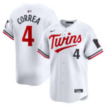 Carlos Correa Minnesota Twins Jersey - White, Limited Replica Fan Edition