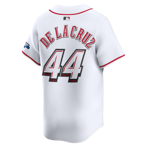 Elly De La Cruz Cincinnati Reds Jersey – White, Limited Replica Fan Edition
