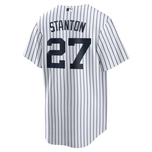 Giancarlo Stanton New York Yankees Jersey – White, Limited Replica Fan Edition