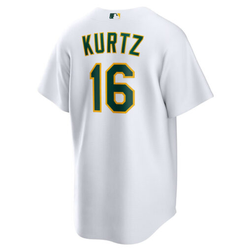Nick Kurtz Oakland Athletics Jersey – White, Limited Replica Fan Edition