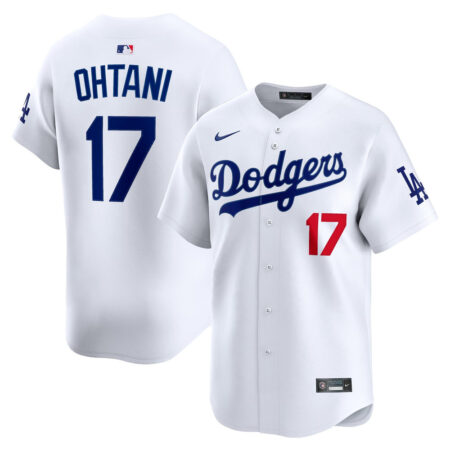 Shohei Ohtani Los Angeles Dodgers Jersey – White, Limited Replica Fan Edition