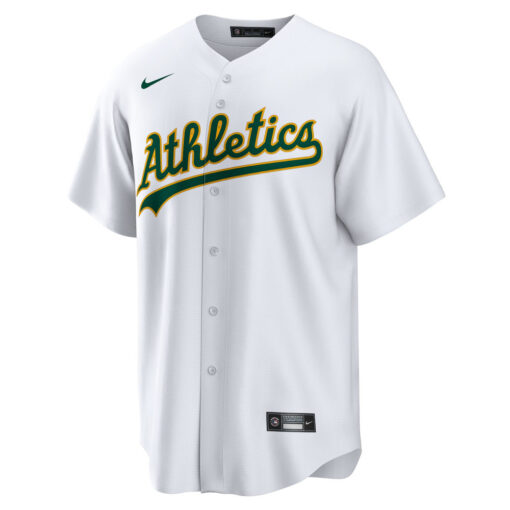Athletics Team Jersey – White, Limited Replica Fan Edition