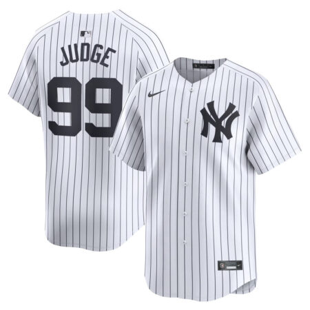 Aaron Judge New York Yankees Jersey – White, Limited Replica Fan Edition