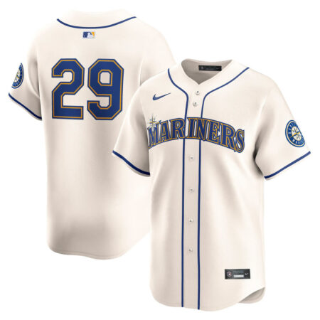 Cal Raleigh Seattle Mariners Jersey – Cream, Limited Replica Fan Edition