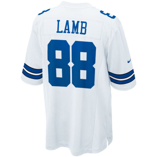 CeeDee Lamb Dallas Cowboys Jersey – White, Limited Replica Fan Edition