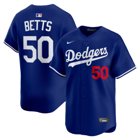 Mookie Betts Los Angeles Dodgers Jersey – Royal, Limited Replica Fan Edition