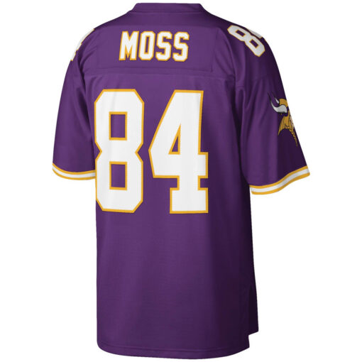 Randy Moss Minnesota Vikings Mitchell Ness Legacy Replica Jersey – Purple, Limited Replica Fan Edition