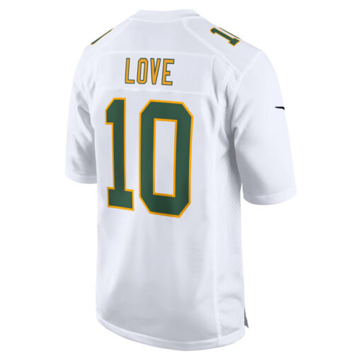 Jordan Love Green Bay Packers Jersey – White, Limited Replica Fan Edition