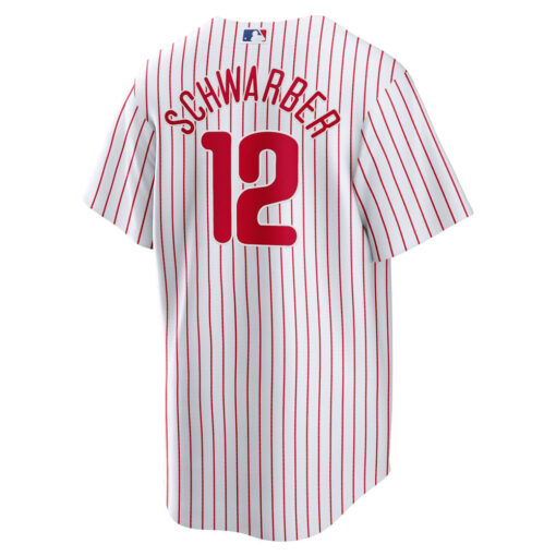 Kyle Schwarber Philadelphia Phillies Jersey – White, Limited Replica Fan Edition