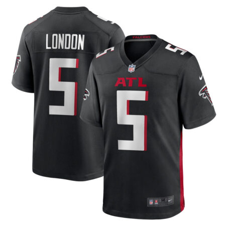 Drake London Atlanta Falcons Jersey – Black, Limited Replica Fan Edition