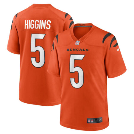 Tee Higgins Cincinnati Bengals Jersey – Orange, Limited Replica Fan Edition