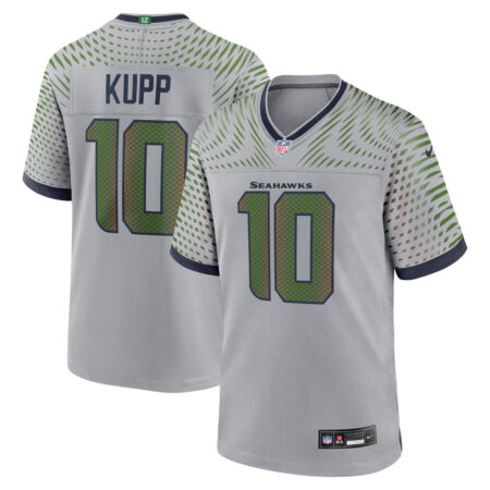 Cooper Kupp Seattle Seahawks Jersey – Wolf Gray, Limited Replica Fan Edition