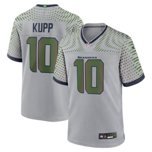 Cooper Kupp Seattle Seahawks Jersey – Wolf Gray, Limited Replica Fan Edition