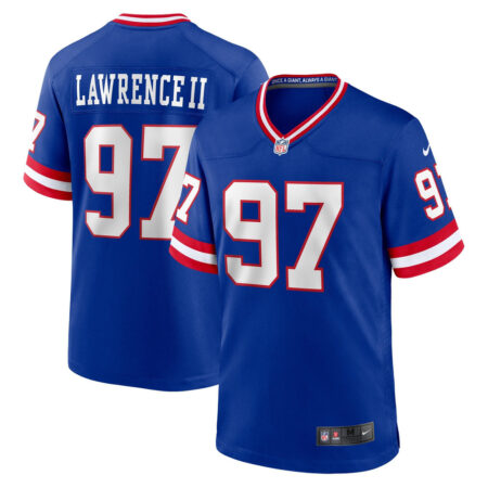 Dexter Lawrence New York Giants Jersey – Royal, Limited Replica Fan Edition