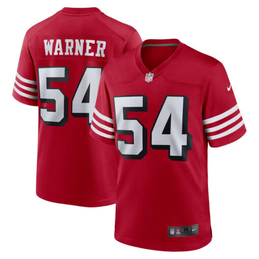 Fred Warner San Francisco 49ers Jersey – Scarlet, Limited Replica Fan Edition