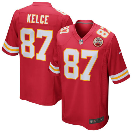 Travis Kelce Kansas City Chiefs Jersey – Red, Limited Replica Fan Edition