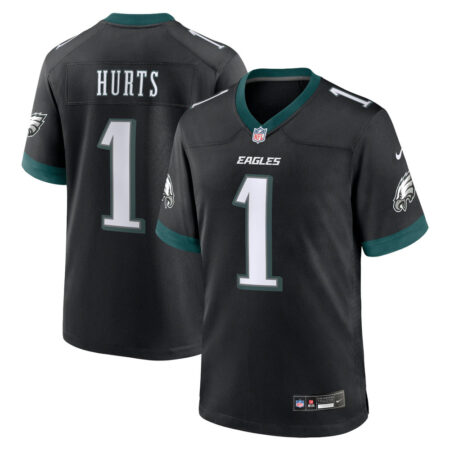 Jalen Hurts Philadelphia Eagles Jersey – Black, Limited Replica Fan Edition