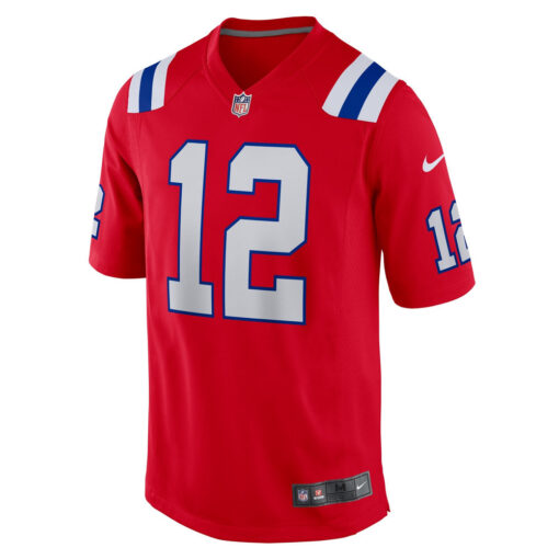 Tom Brady New England Patriots Jersey – Red, Limited Replica Fan Edition
