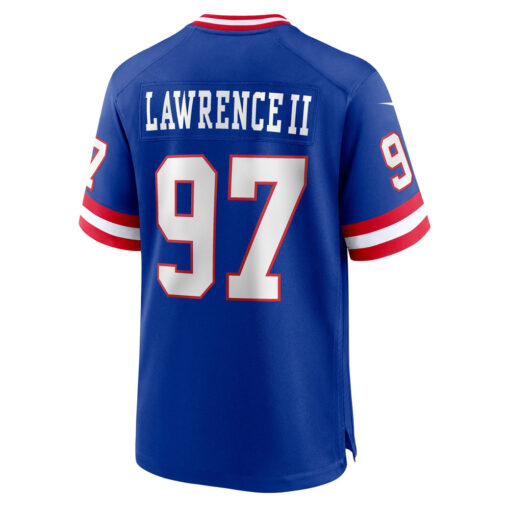 Dexter Lawrence New York Giants Jersey – Royal, Limited Replica Fan Edition