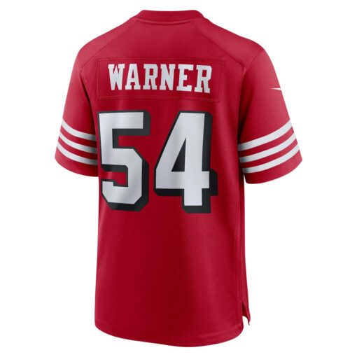 Fred Warner San Francisco 49ers Jersey – Scarlet, Limited Replica Fan Edition