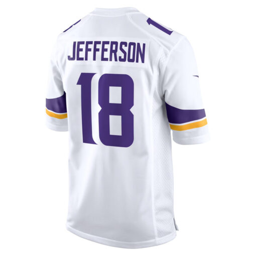 Justin Jefferson Minnesota Vikings Jersey – White, Limited Replica Fan Edition