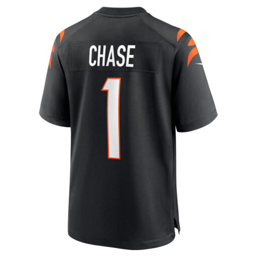 Ja’Marr Chase Cincinnati Bengals Jersey – Black, Limited Replica Fan Edition