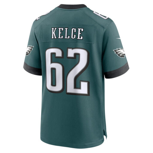 Jason Kelce Philadelphia Eagles Jersey – Midnight Green, Limited Replica Fan Edition