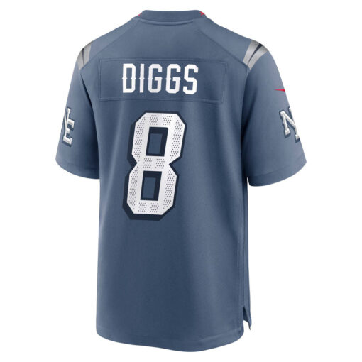 Stefon Diggs New England Patriots Jersey – Storm Blue, Limited Replica Fan Edition