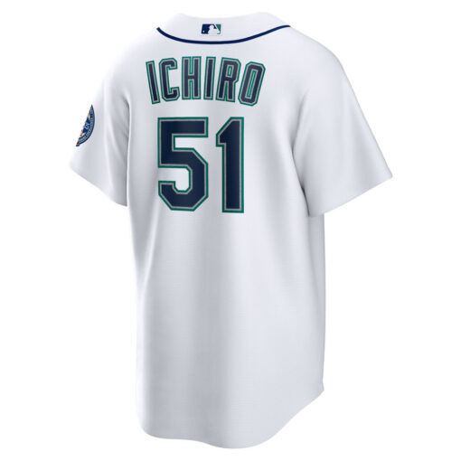 Ichiro Suzuki Seattle Mariners Baseball Jersey – White, Limited Replica Fan Edition